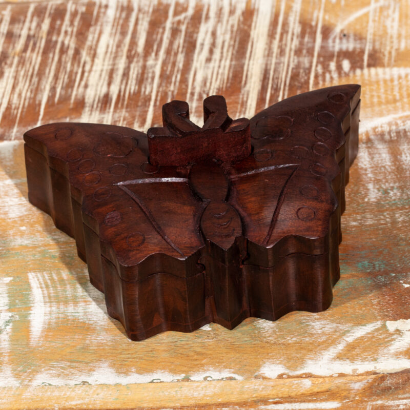 Butterfly Puzzle Box FairTrade Caravans
