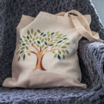 Serrv Tree of Life Tote Embroidered