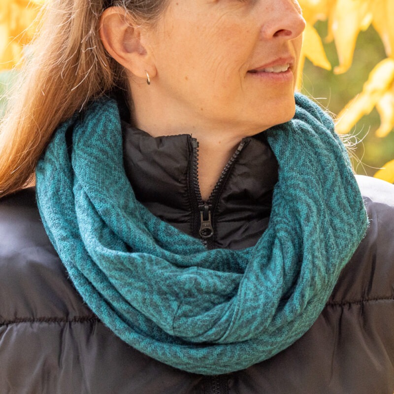 Infinity Fair Rride Uk Inversion Deep Water Infinity Scarf - 3 Left - FairTrade Caravans