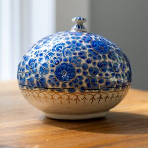 Gilded Garden Box - Hand-Painted