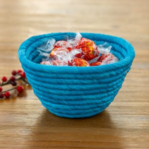 Upcycled Sari Coil Bowl - New for 2025