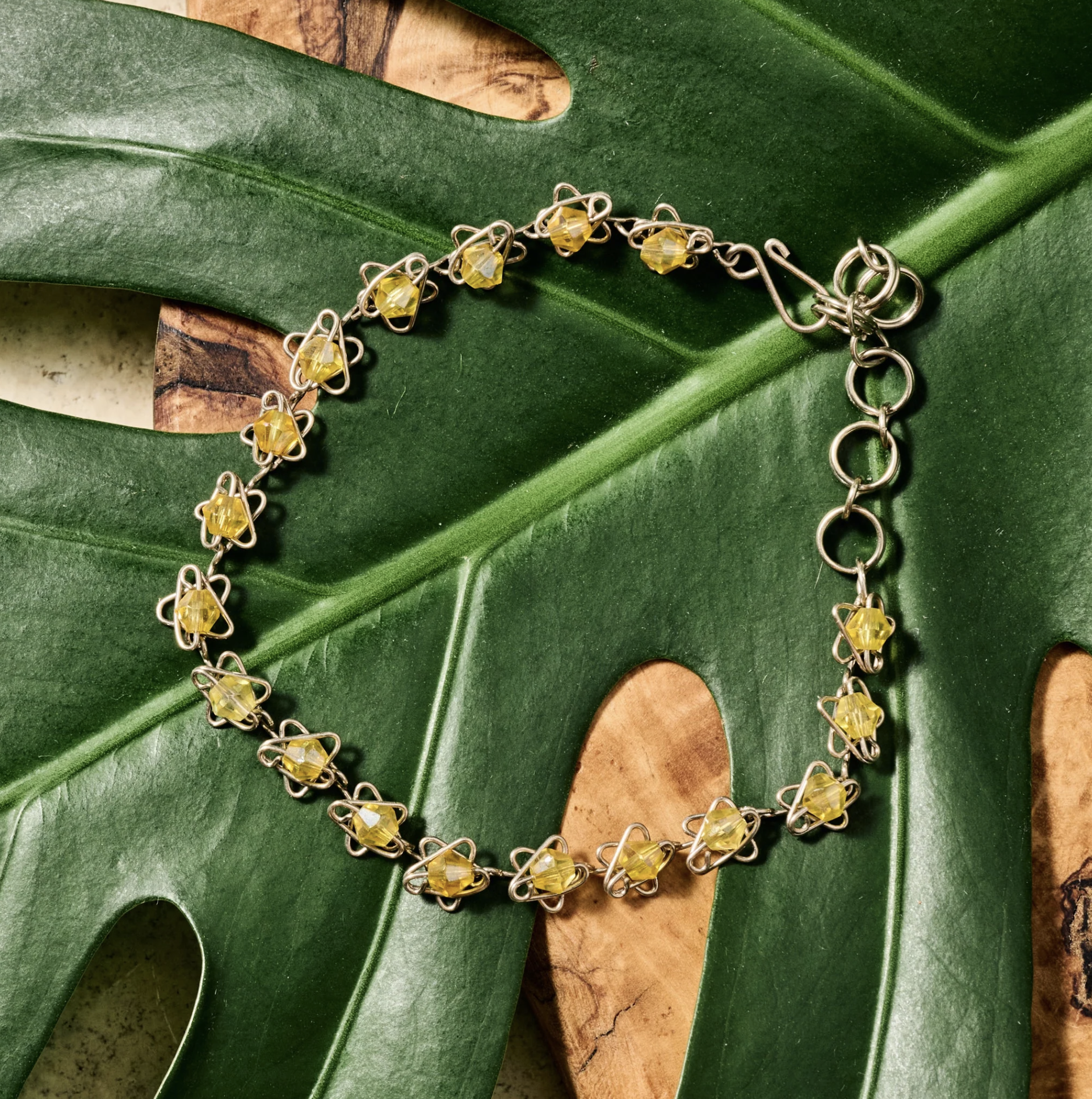 Amarilla Star Bead Bracelet 1