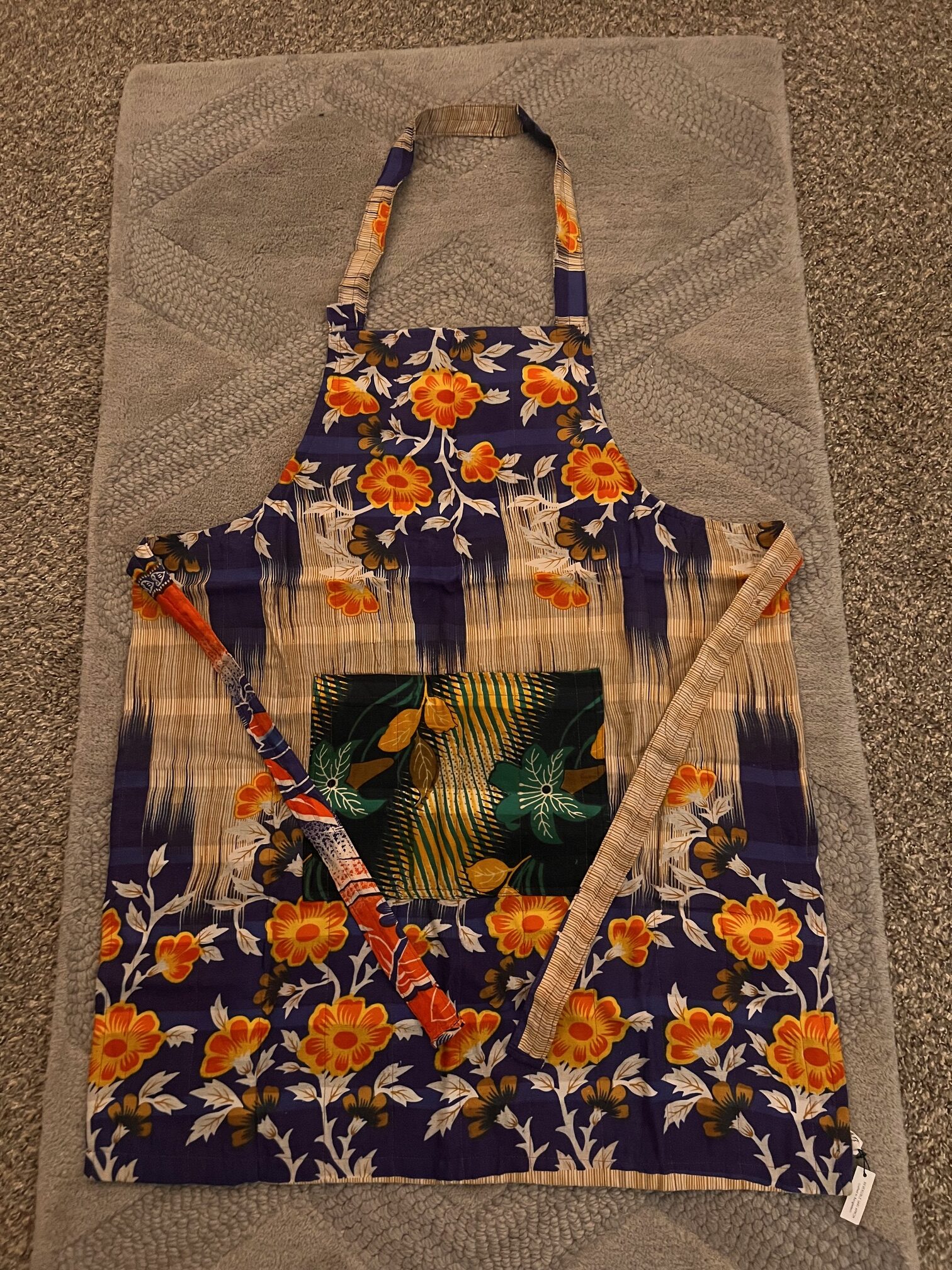 Kantha Apron Front
